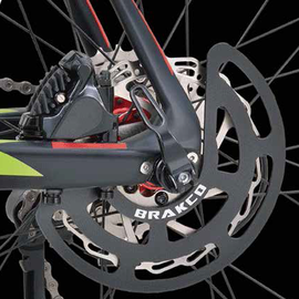 Proteggi disco posteriore flat mount