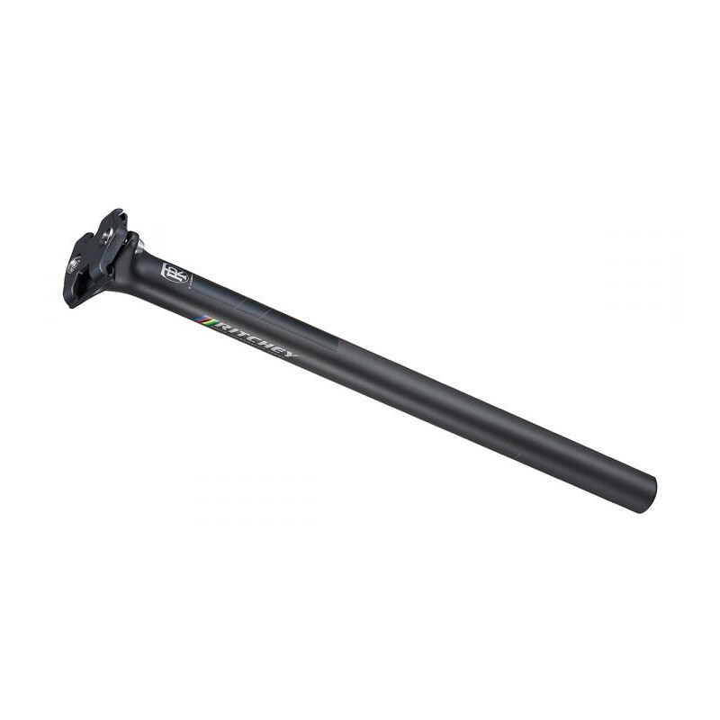 BALUGOE Reggisella per bicicletta in carbonio Reggisella per bici Carbons Reggisella MTB 3K Bici da strada SEATPOST 27.2/30.8/31.6*350/400 Offset Setback  18