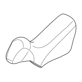 Copricomandi originali Shimano ST-9070 nero