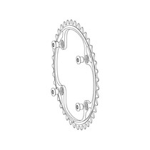 Couronne Campagnolo 34 Dents – 11 Vitesses – Super Record, Record, Chorus (2011-2014) – Noire
