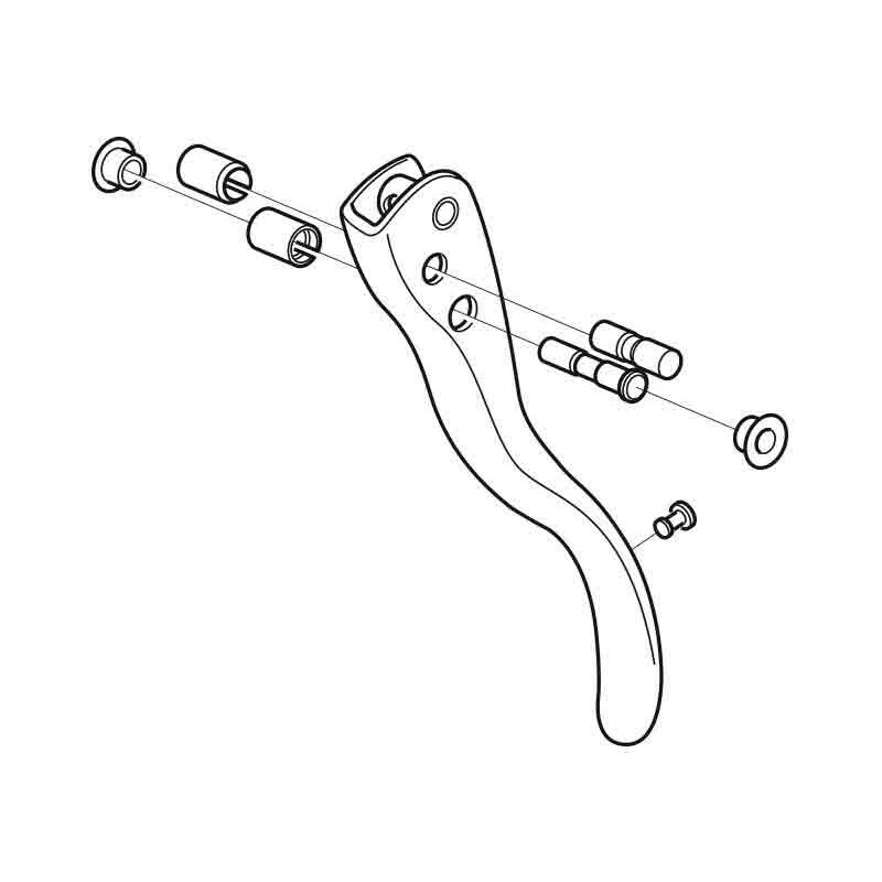 Leva freno Campagnolo Potenza 11V