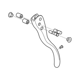 Leva freno Campagnolo Super...