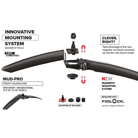Mud-Pro parafango anteriore MTB