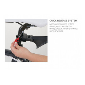 Polisport Michigan rear mudguards