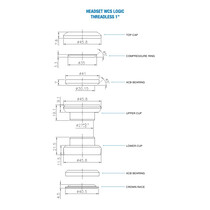 Ritchey WCS Logic Steuersatz Ahead