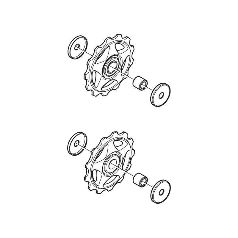 SHIMANO RD-U8000 CUES Kit - Premium Schaltrollen Set Für Optimale Fahrradperformance