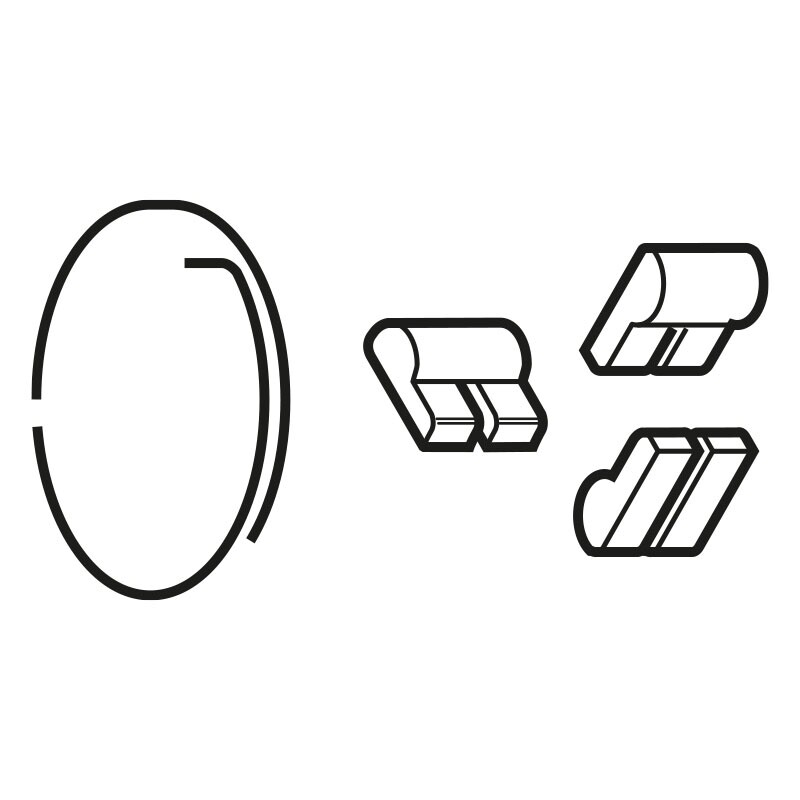 Molla + cricchetti ruota libera SHIMANO FH-BO014X