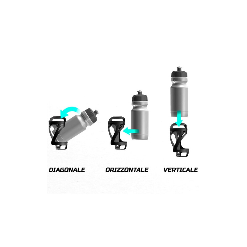 Portaborraccia RACEONE Kela inserimento laterale