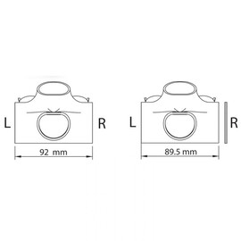 Miche Evo Max 92x41 Press-Fit Tretlager