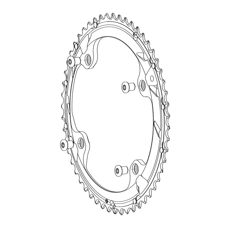Campagnolo Record 12S outer chainring