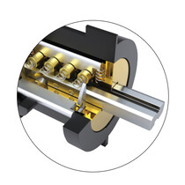 Lucchetto Heavy Duty a chiave 790 mm