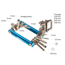 BRN 15-Funktionen Multitool Miniwerkzeug