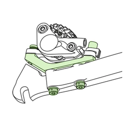 Adattatore Shimano freno posteriore SM-MA-R160P/D