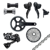 Gruppo completo Shimano gravel GRX RX600 1x11V