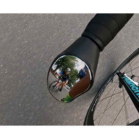 Specchietto retrovisore antiriflesso per bicicletta girevole a 360