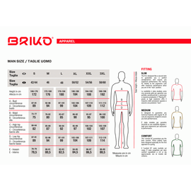 Giacca antiacqua Briko packable jacket