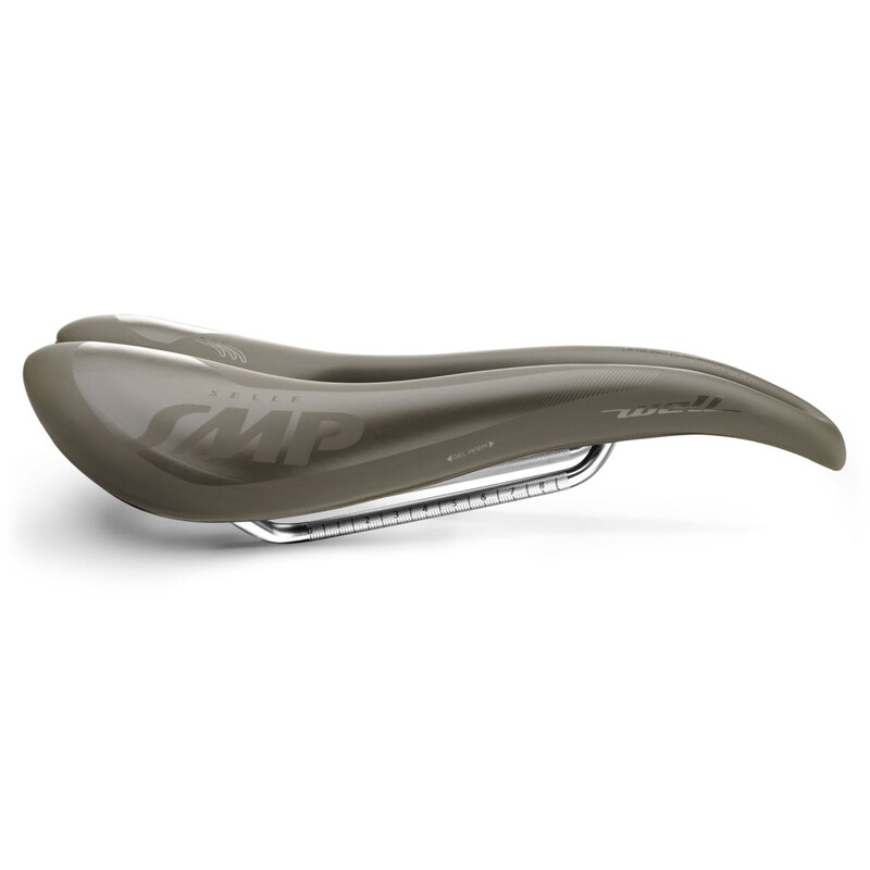 Sella Selle Italia ZOO Gel Flow – 160x276mm, Peso 370g, Imbottitura In Gel, Foro Flow, Inserti Riflettenti – Per City Bike, Touring Ed E-bike