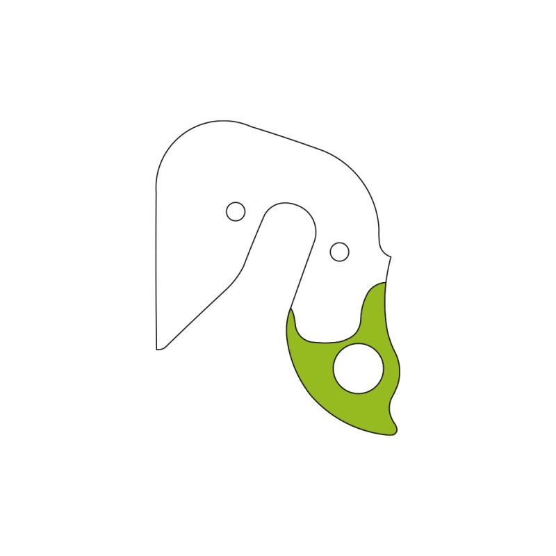 BRN derailleur hanger model 104